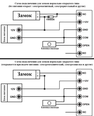 Схема підключення контролеру Seven