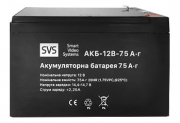 Акумуляторна батарея SVS АКБ-12В-7.5 (12В, 7,5Аг)