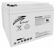 Акумуляторна батарея RITAR RT12260 (12В, 26Ач)