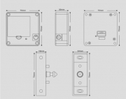 Габариты SEVEN Lock SL-7733